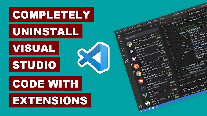 How to Completely Uninstall Visual Studio Code | Remove Cached Files and Folders