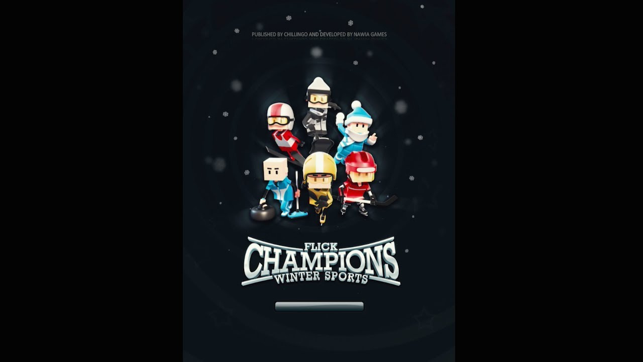 Flick Champions : Winter Sports [iOS] Gameplay