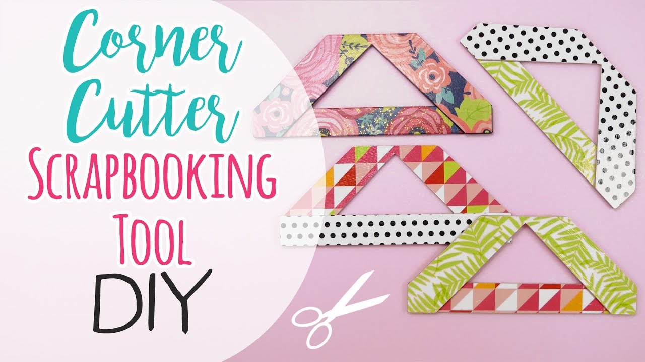 Strumento Taglia Angoli Fai da te - DIY Corner cutter Scrapbook