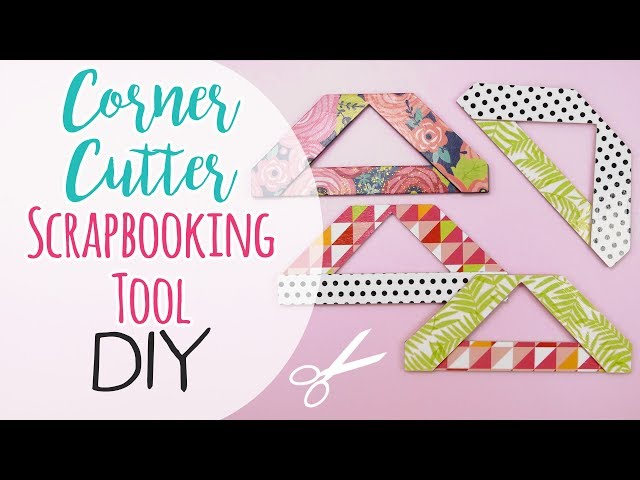 Strumento Taglia Angoli Fai da te - DIY Corner cutter Scrapbook