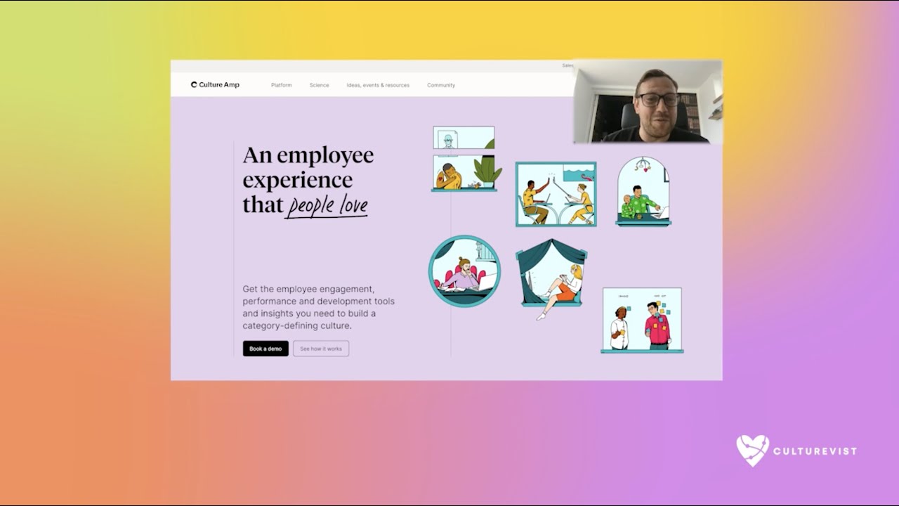 Culture Amp Product Demo Teaser Culturevist YouTube