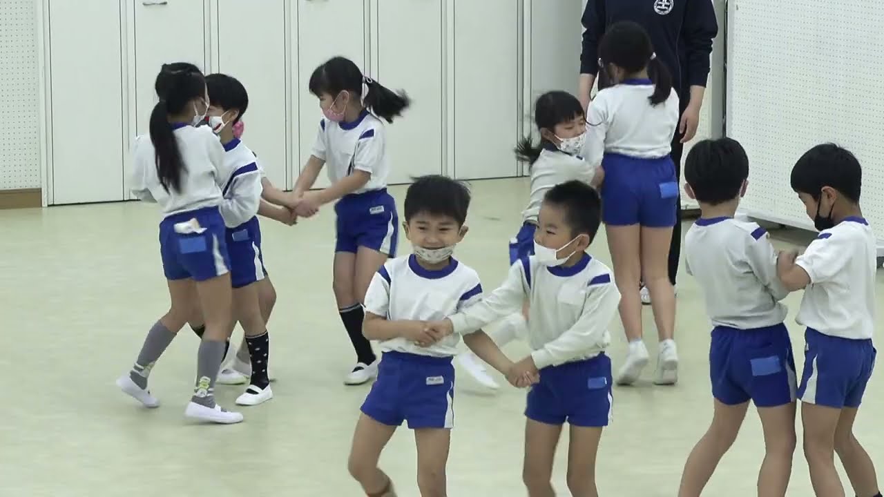 一番楽しいリトミック♪ピアノに合わせて♪（即時反応5歳児）　#集中力　#保育園 #保育士 #幼稚園  #リトミック #たのしい