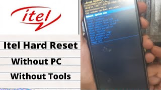 How To Itel A48 L6005 Hard Reset Pattren remove Without Pc Without Tools M.J Tech Knowledge