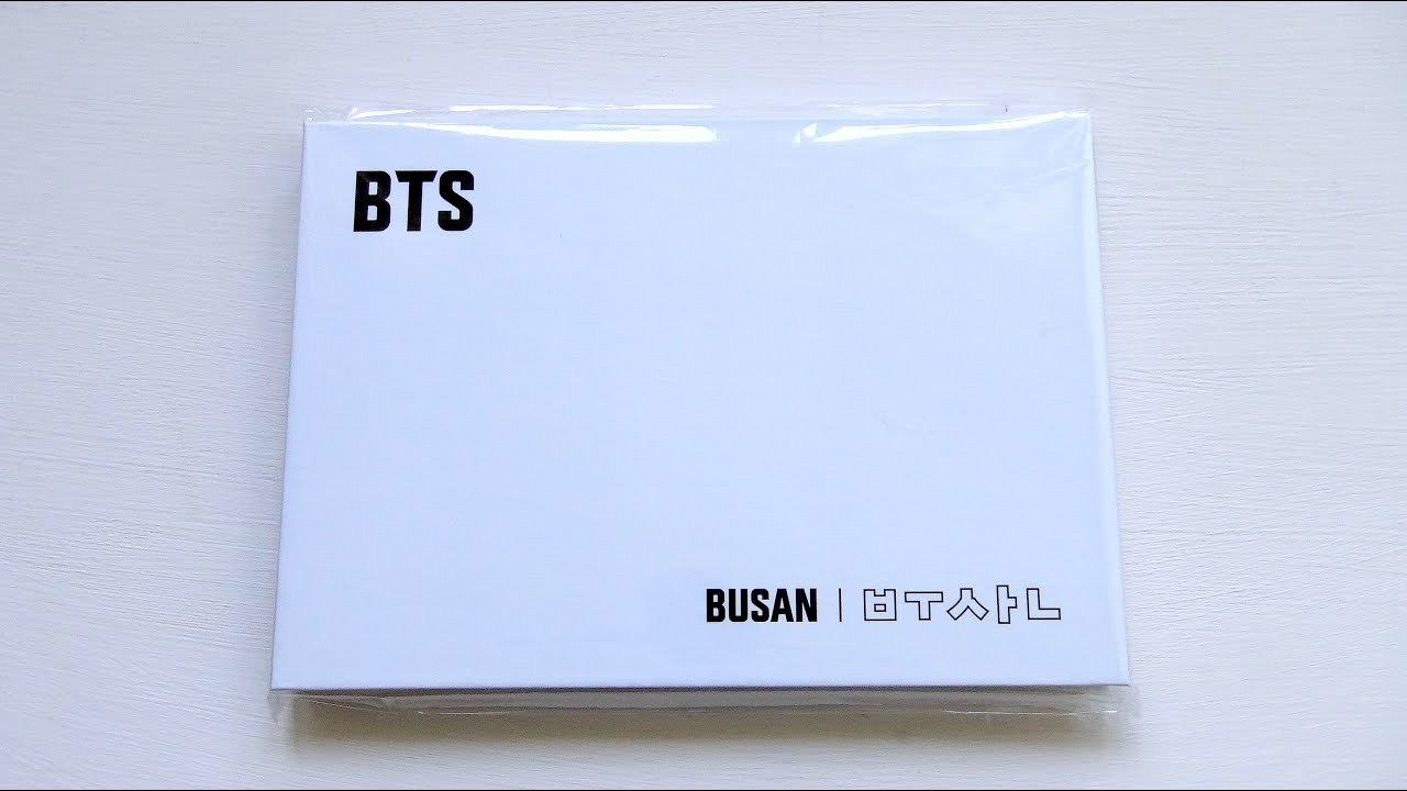 ASMR] Unboxing BTS 방탄소년단 Yet To Come in BUSAN Photobook - YouTube