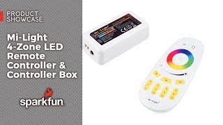 Product Showcase: MiLight 4Zone LED Remote Controller & Controller Box