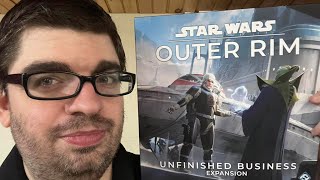 DGA Plays Board Games - Star Wars: Outer Rim + Unfinished Business - Solo Playthrough