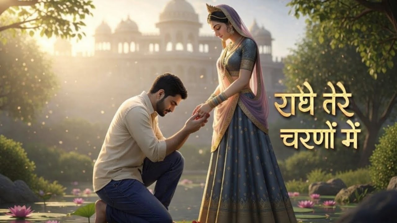 राधे तेरे चरणों में 🙏l Radhe tere charno mein l Bhakti song l🏵️ Radha Rani l Bhakti geet l 