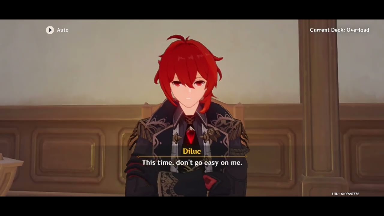 vs Diluc Serious Showdown | Genshin Impact | Genius Invokation TCG