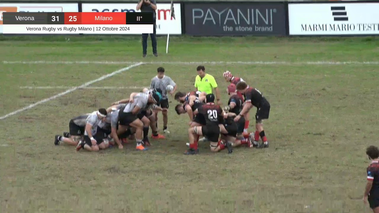 Verona Rugby vs Rugby Milano | 1° Giornata di Serie A1
