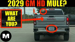 2029 GMC Sierra HD: Is This A Powertrain Mule For GM's Next-Gen Gas Engine?