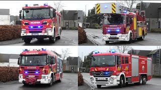 Nacht Sirene Voorstelling Voertuigen Brandweer Lommel Showritten