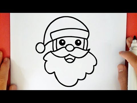 HOW TO DRAW SANTA CLAUS