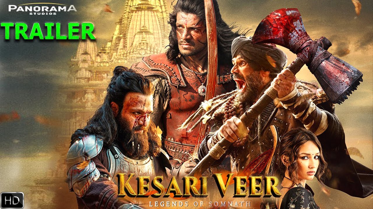 Kesari Veer Trailer Release Date Announcement - Suniel Shetty Sooraj Pancholi Vivek Oberoi 16th May