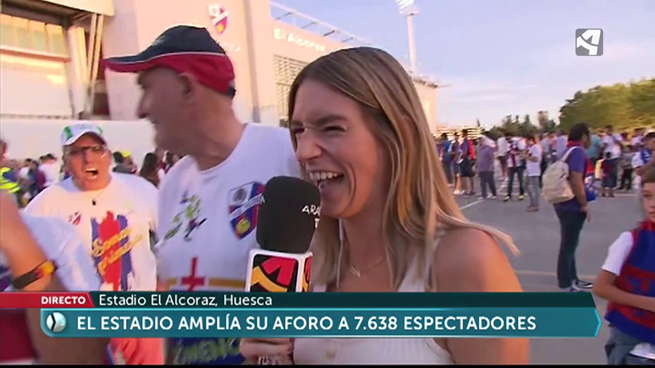 Huesca estrena el Alcoraz en la Primera División