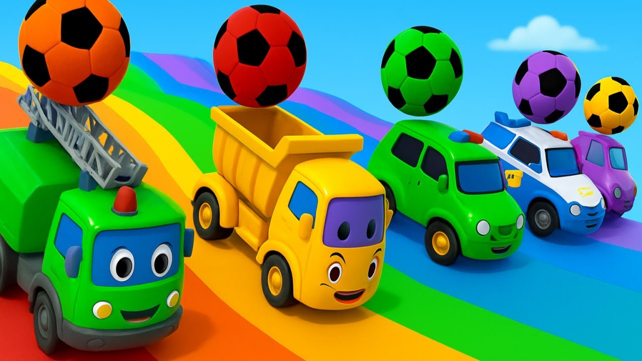 Correctly Correctly Guess The 5 JCB Tractor Excavator broken down Wheel Slide Game Truck #6