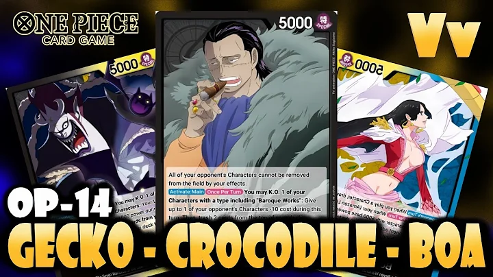 One Piece TCG: OP-14 Gameplay and First Impressions, BY Gecko, B Crocodile, and UY Boa (Part 1)