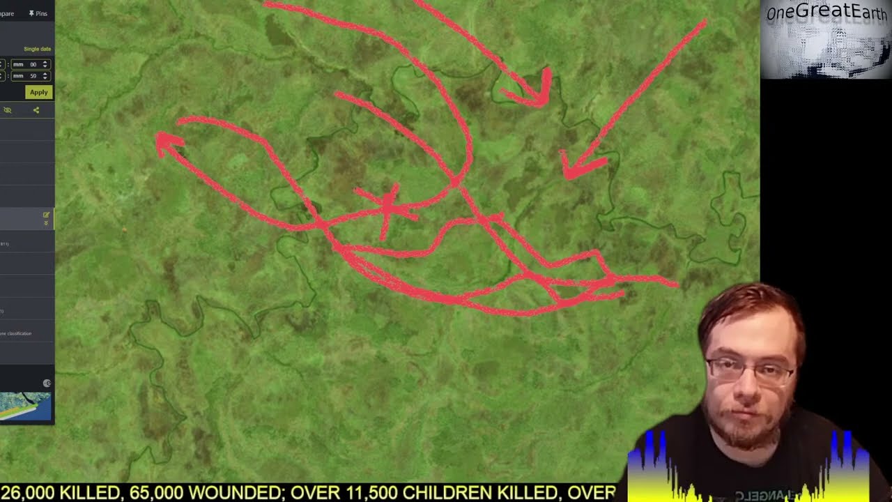 Fires of Central African Republic | Wildfires | Africa | 