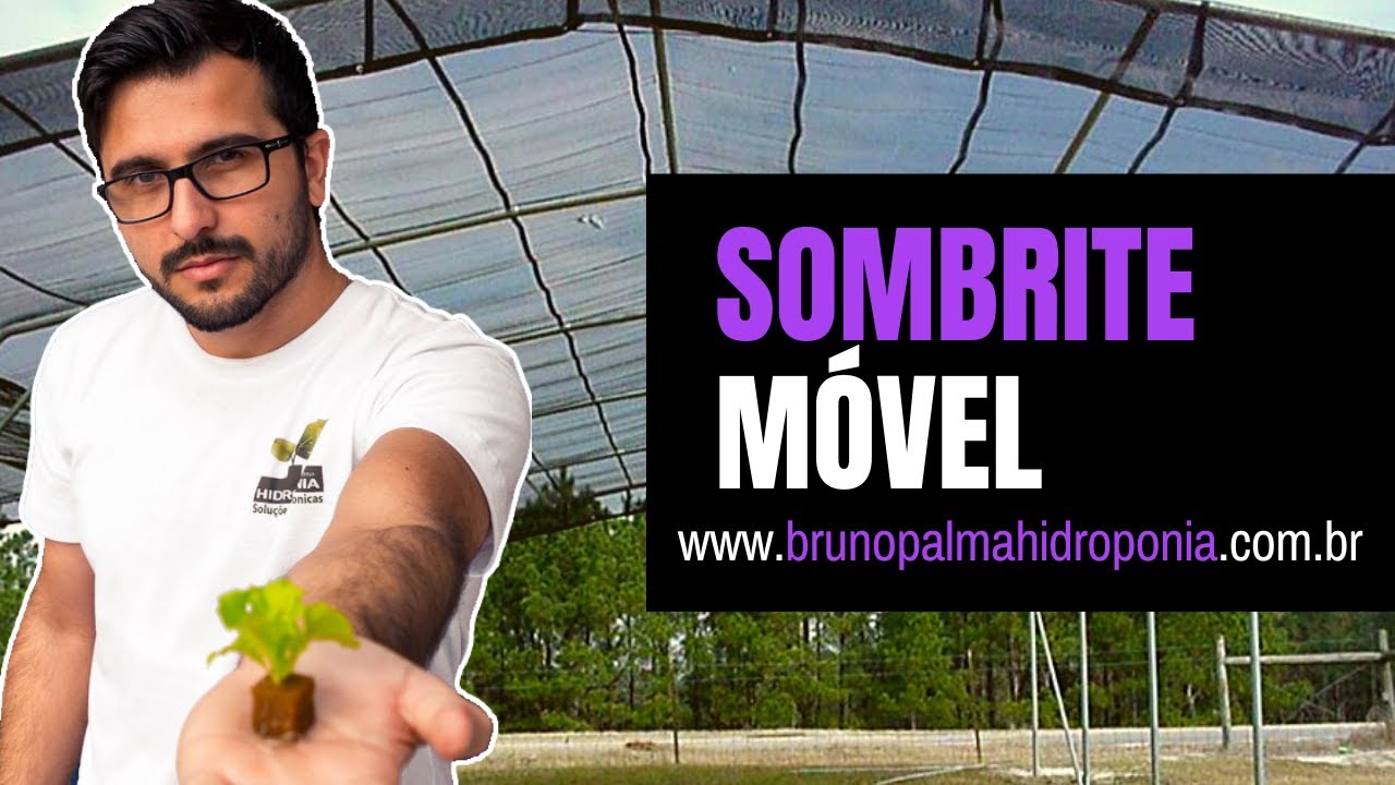 Sombrite Móvel para sua Horta - SIMPLES E PRÁTICO !!!