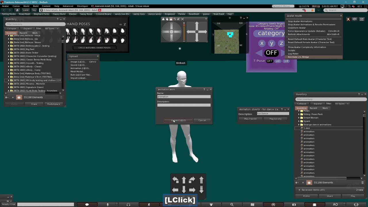 Bento Buddy - Blender - Static Pose, for Second Life)r) and Opensim ...