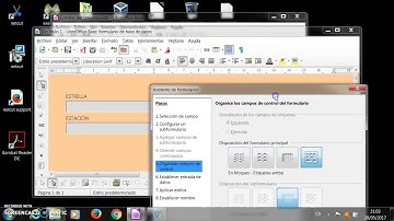 5  Crear formularios usando el asistente de LibreOffice Base