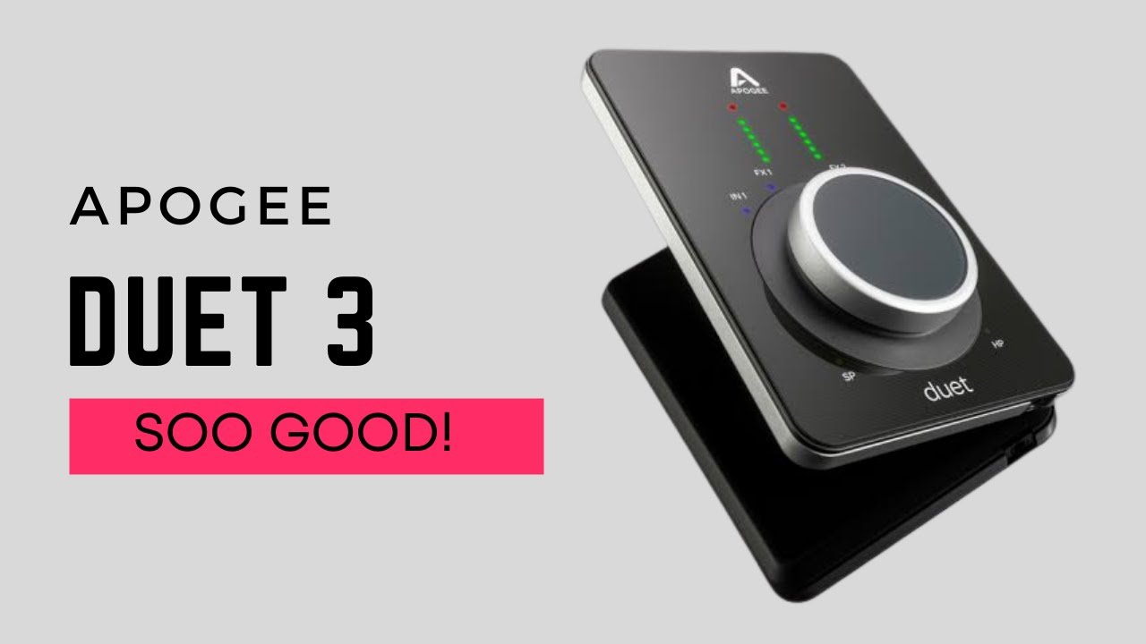 Apogee Duet 3 2x4 USB-C Audio Interface | Sweetwater