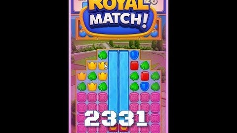 Royal Match Level 2331 - No Boosters Gameplay