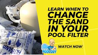 📹 When to Change the Sand in a Sand Pool Filter? | Ask the Pool Guy 📹 When to Change the Sand in a Sand Pool Filter? | Ask the Pool Guy