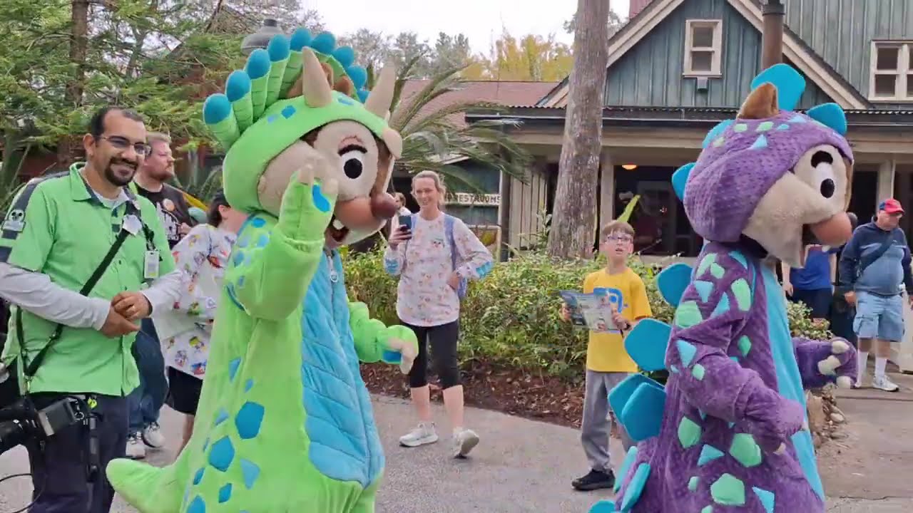 Экскурсия по парку Disney's Animal Kingdom 2026: прощание с аттракционом и зоной динозавров, прив...