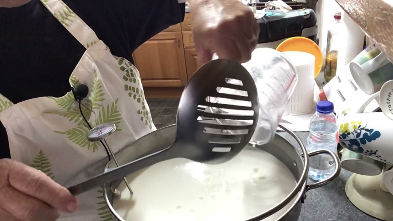 Making Goats Milk Hard Cheese