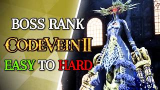 I Ranked EVERY Code Vein 2 Boss (EASIEST to HARDEST)