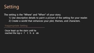 Narrative Writing | 05d Setting