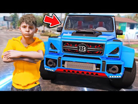 اعطاني سيارة سوبرمان المتعصبة فلم قراند