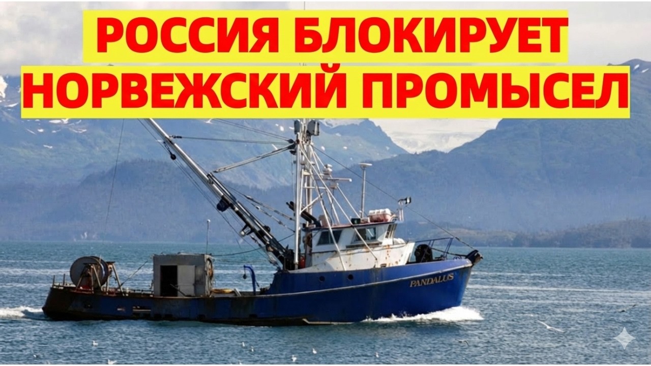 Москва наносит ответный удар Россия блокирует норвежский промысел