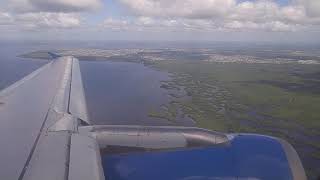 Allegiant A320 Approach to and Landing at Punta Gorda Airport KPGD