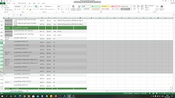 Excel Trick วิธีแทรกแถว แบบหลายแถวในครั้งเดียว