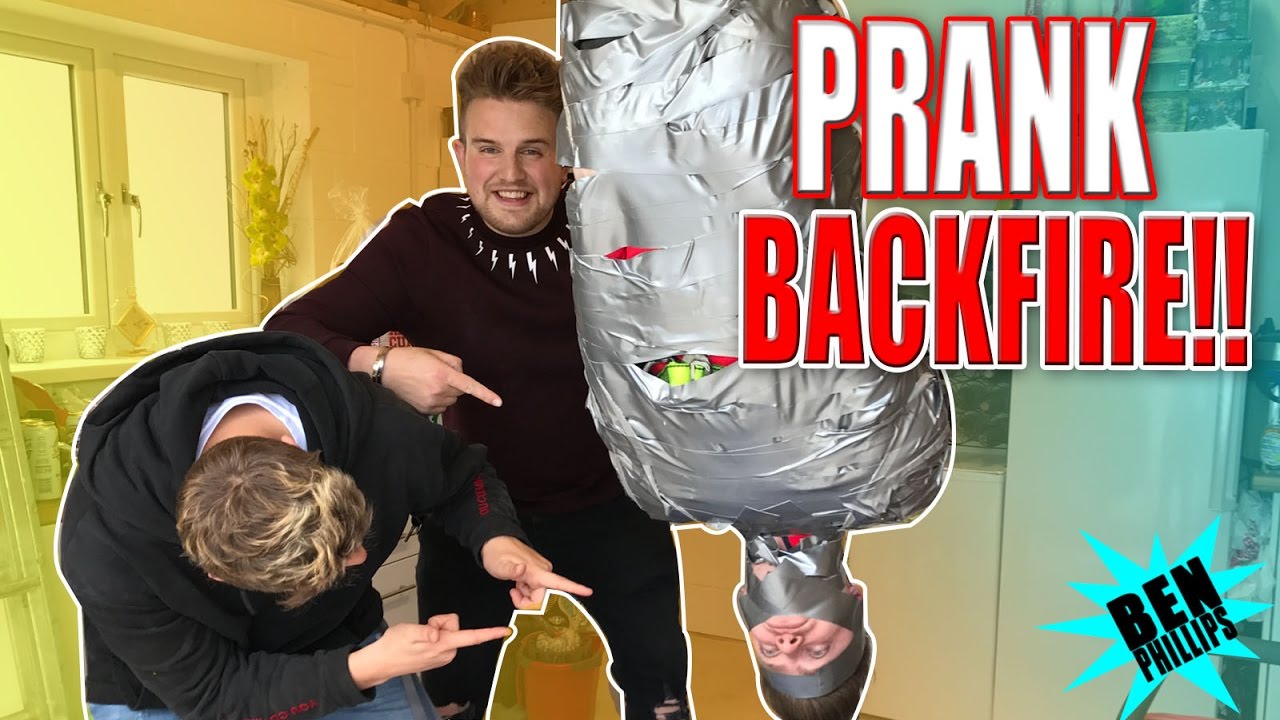 ULTIMATE HUMAN DUCT TAPE! **PRANK** YouTube