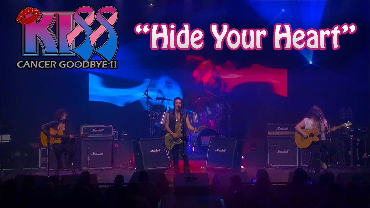 "HIDE YOUR HEART"" - KISS CANCER GOODBYE 10-13-2023 - YouTube