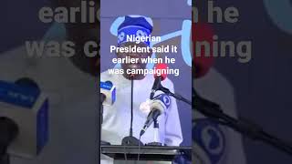 President Tinubu speech about Student loans