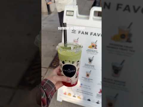 Estate a Chicago #estate #matcha #chicago #lifestyle #🤍