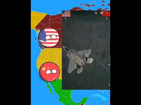 Estados Unidos vs China comparação militar countryballs/ #shots #viral #china #EstadosUnidos