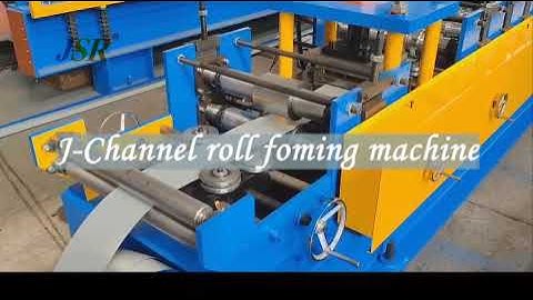 J profile channel rollformer