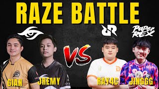 DUO BATTLE Gian & TS Jremy vs. PRX Jinggg & RRQ Ray4c INTENSE MATCH UP