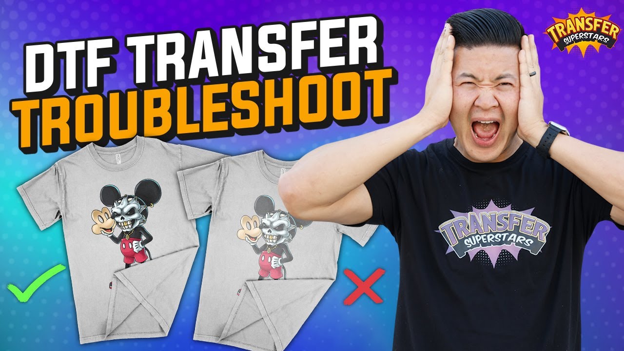 DTF Transfer Troubleshooting Tips: Part 2 - YouTube