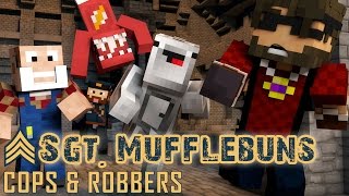 SGT MUFFLEBUNS VS LUMBERJACK SKY? | Minecraft Cops N Robbers screenshot 5