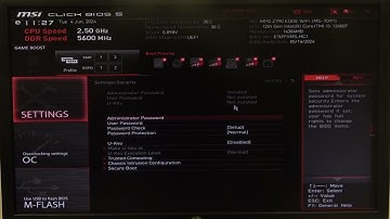 How To Setup Admin Password On MSI MPG Z790 Edge Motherboard