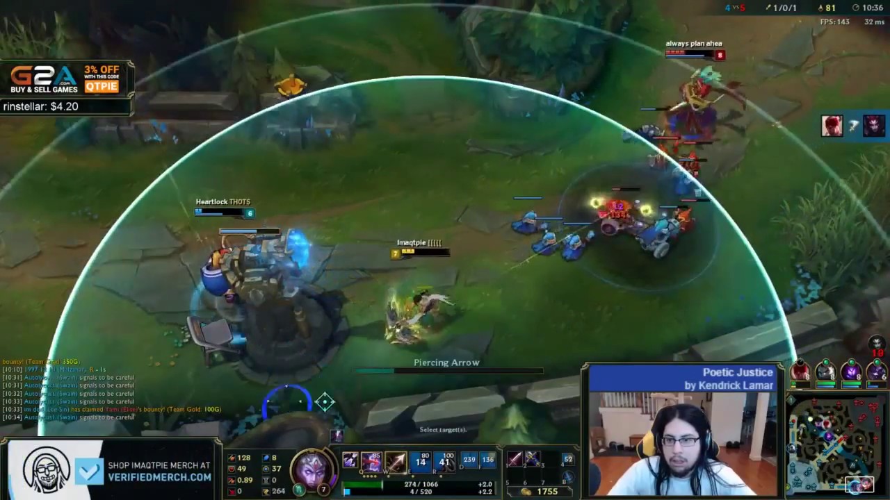 Imaqtpie Varus Full Gameplay Season 7