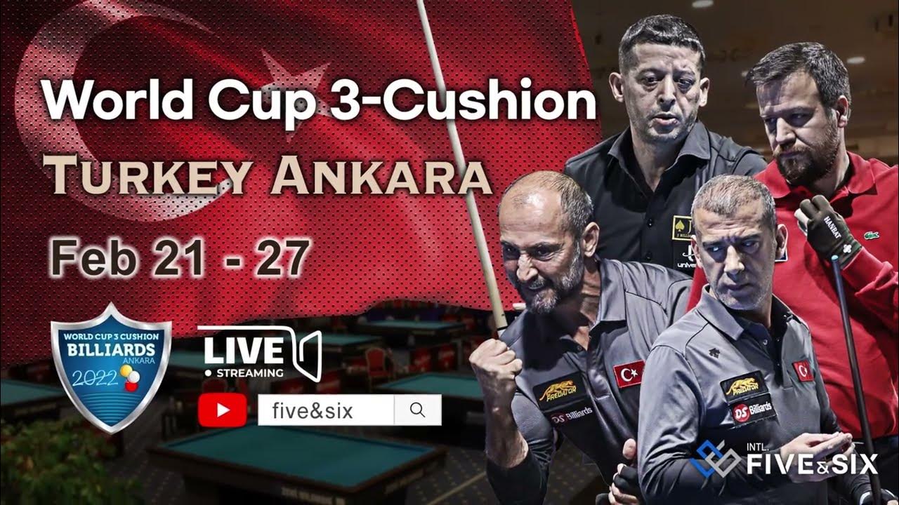 Ready for 2022 World cup 3Cushion Ankara YouTube