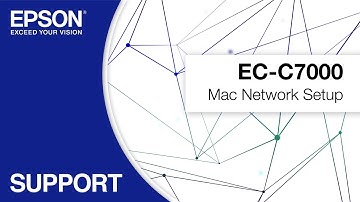 Epson WorkForce EC-C7000 | Mac Network Setup