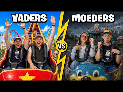 VADERS vs MOEDERS op VAKANTIE! 🏝️🎡