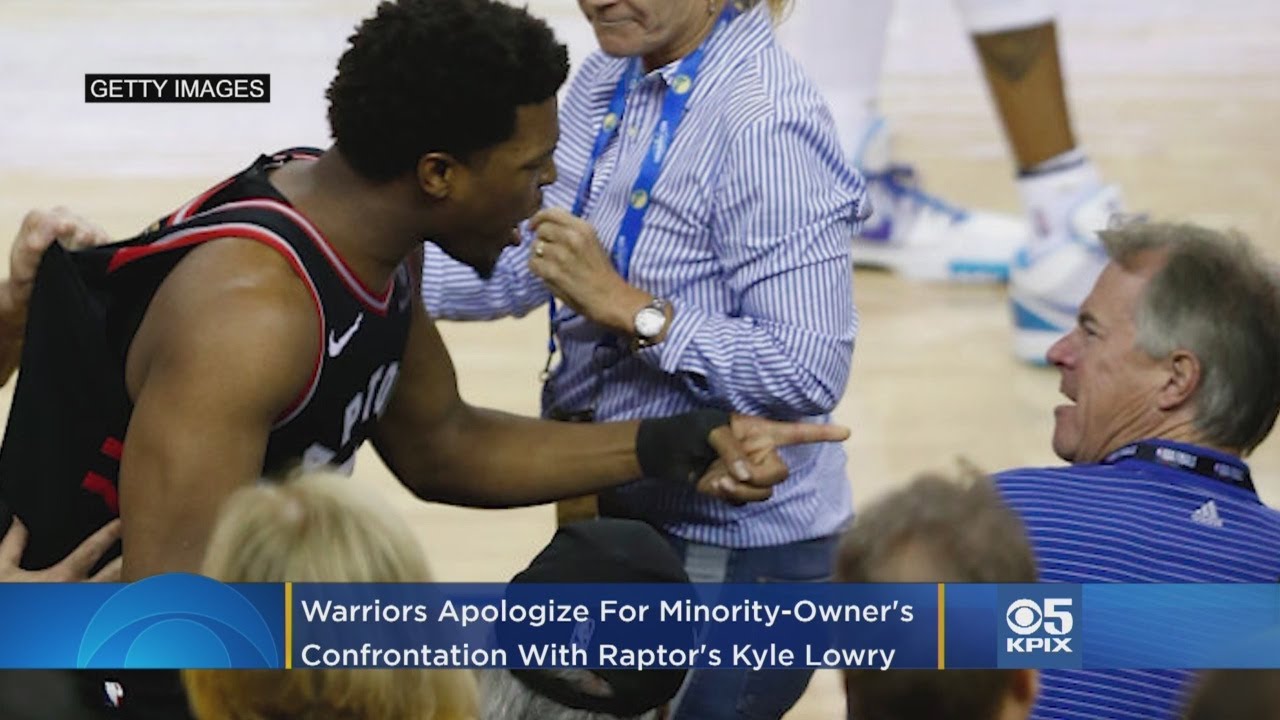 Warriors Apologize For Part-Owner’s Confrontation With Toronto’s Kyle Lowry